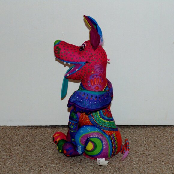 2017 Mattel Disney Pixar Coco 13" Electronic Talking Dante Alebrije Dog Doll - Picture 2 of 6